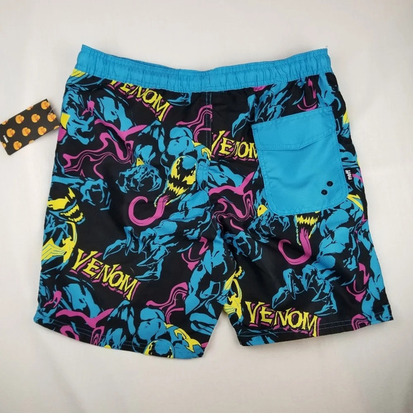 Marvel × Neff Venom Pint Board Shorts. - Picture 2 of 6